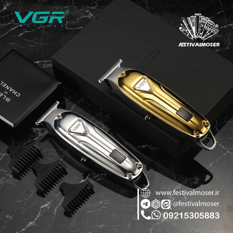 ماشین اصلاح سر و صورت وی جی آر مدل V-062 — تصویر ۲