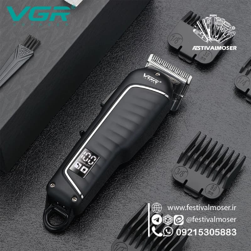 ماشین اصلاح سر صورت وی جی آر مدل V-683 — تصویر ۲