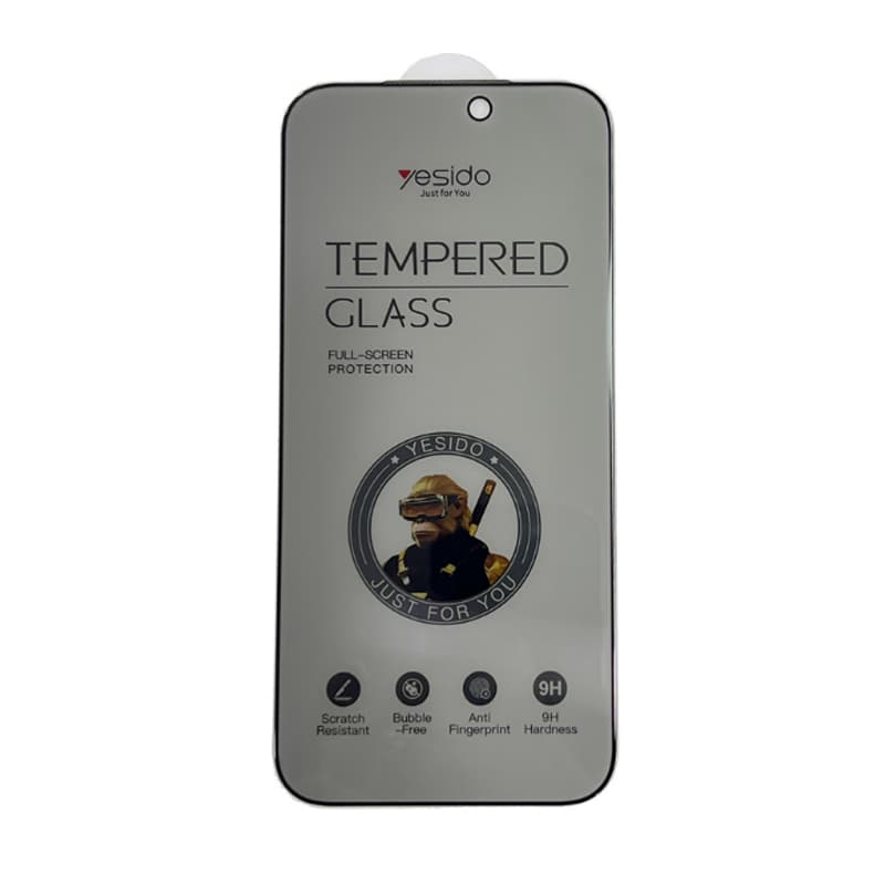 گلس privacy/مخفی یسیدو YESIDO-TG27-IP17promax — تصویر ۳