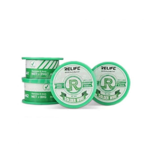 سیم لحیم 0.3 میلیمتری ریلایف مدل گرم Relife RL-441 55GM — تصویر ۳