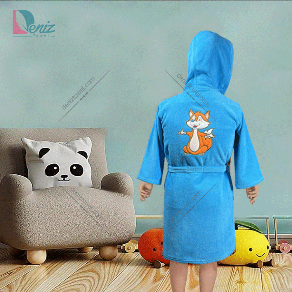 حوله کودک گلدوزی طرح روباه