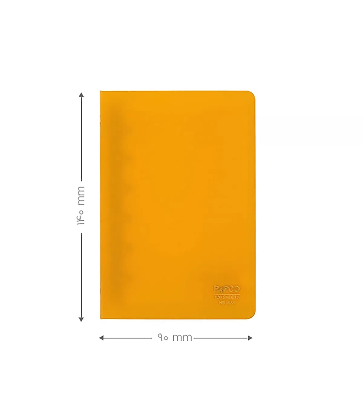 دفتر یادداشت قفل دار 120 برگ پاپکو کد NB-638 — تصویر ۶
