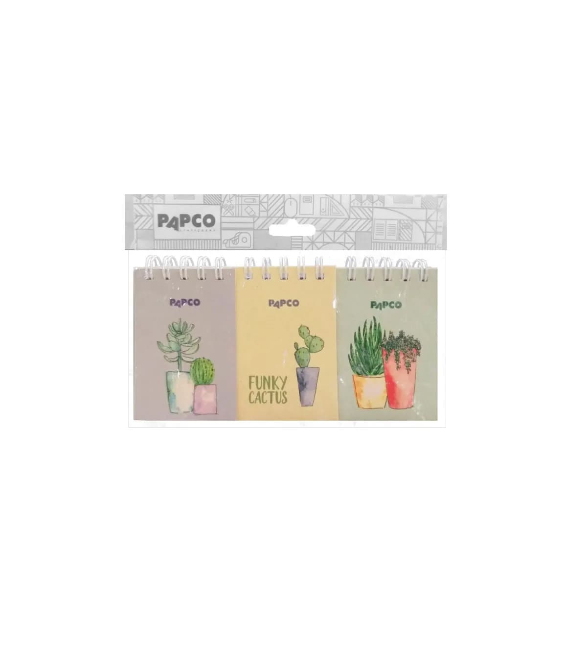 دفتر یادداشت جیبی پاپکو کد NB-685 بسته 3 عددی — تصویر ۳
