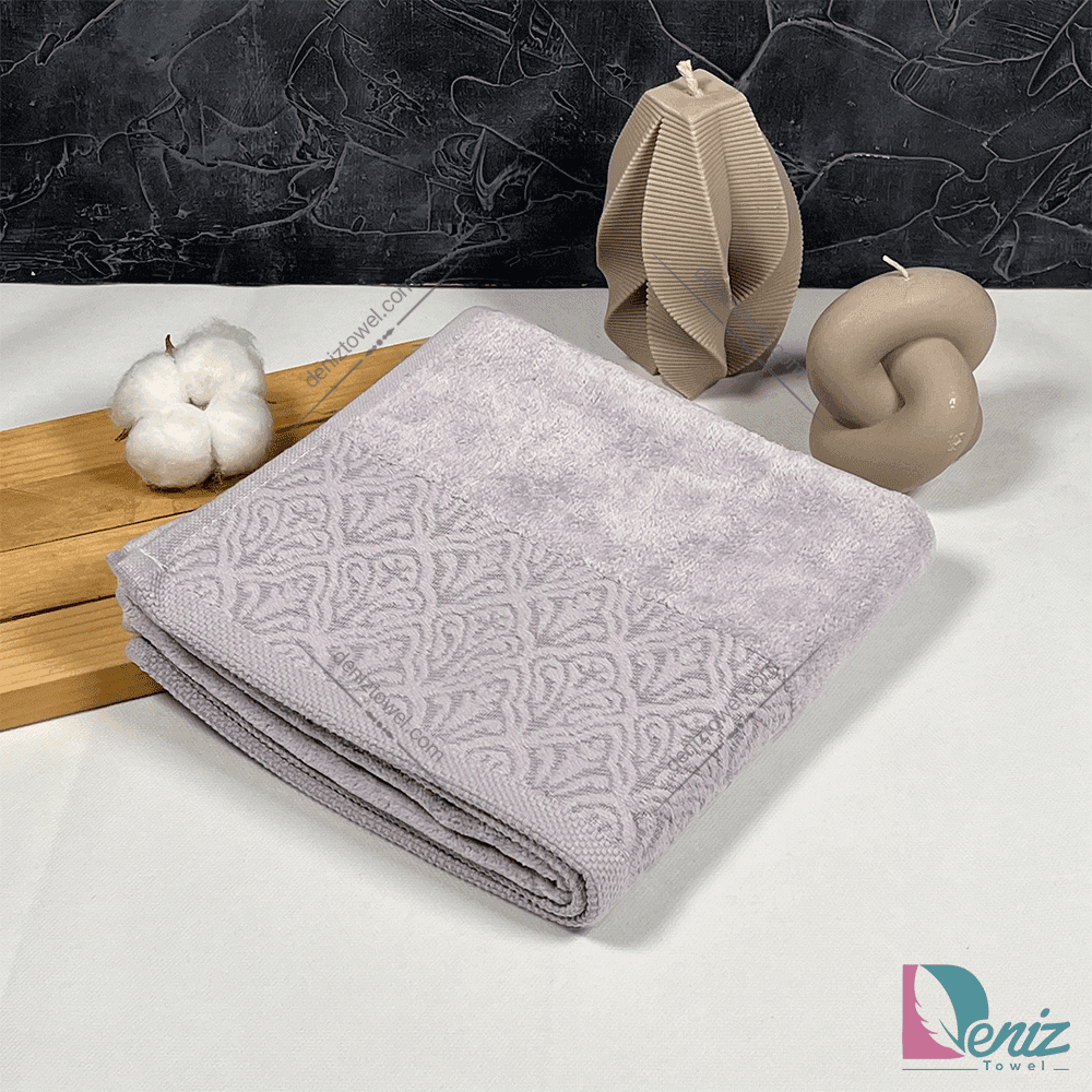 حوله دستی طرح کاریزما رنگ طوسی