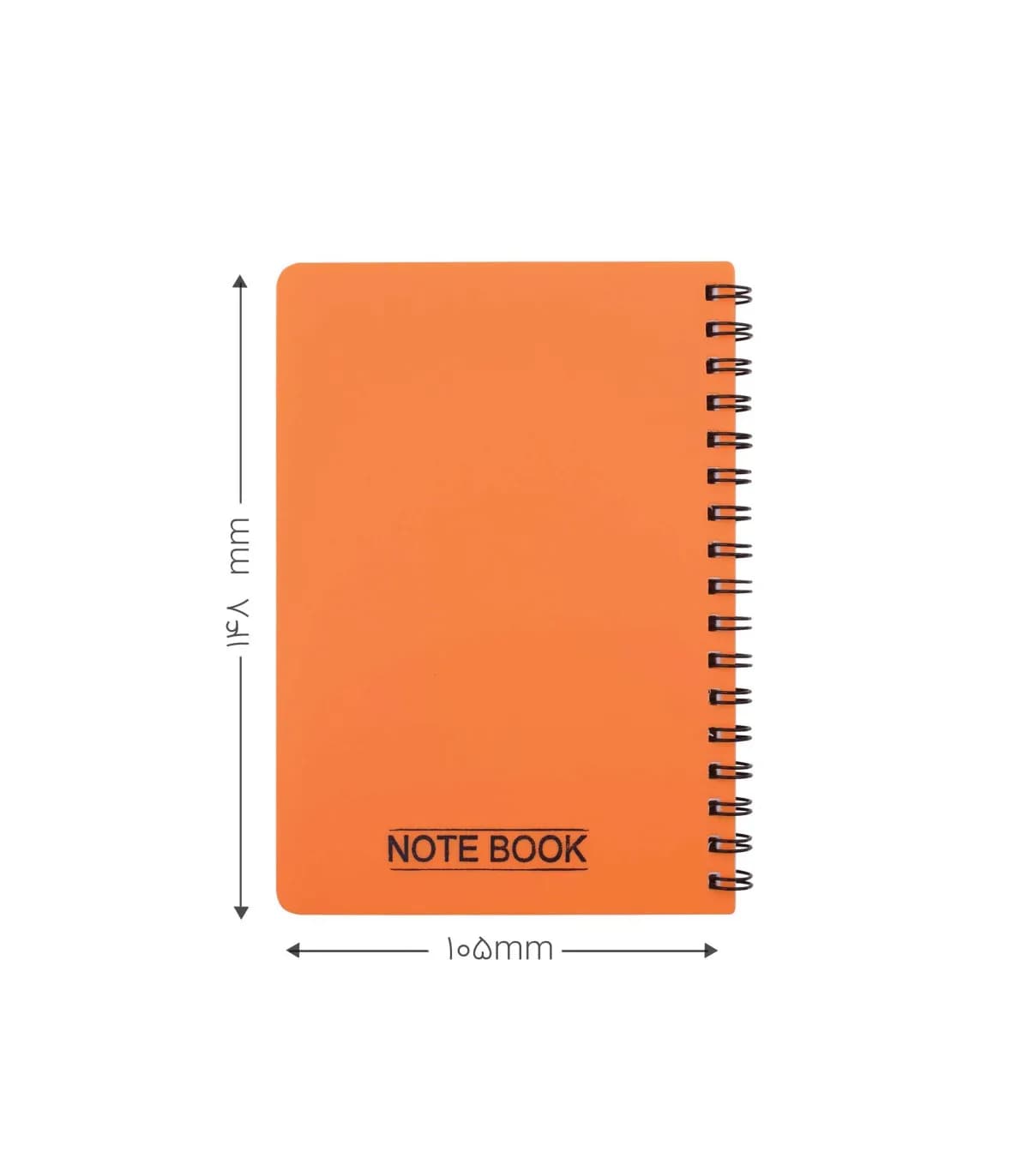 دفتر یادداشت مات 60 برگ پاپکو کد NB-621 — تصویر ۶