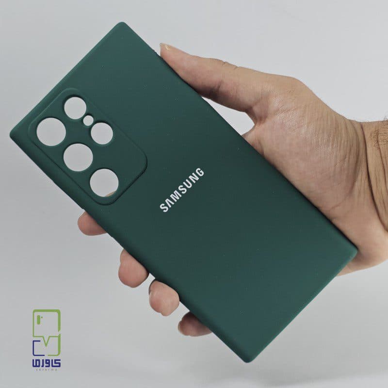 قاب گوشی سامسونگ S23 الترا سیلیکونی|یشمی samsung s23 ultra
