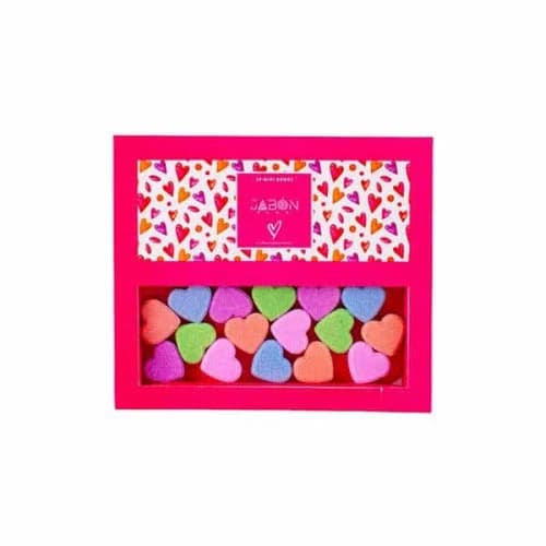کوکتل مانیکور ژبن پلاس مدل Heart بسته 30 عددی