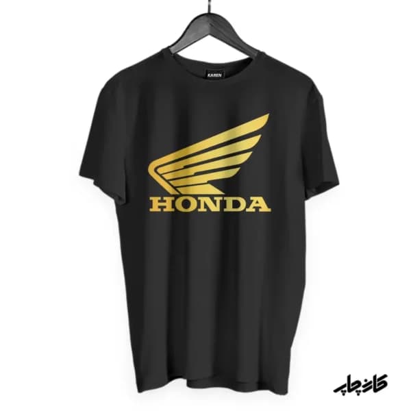تیشرت هوندا Honda لوگو طلایی