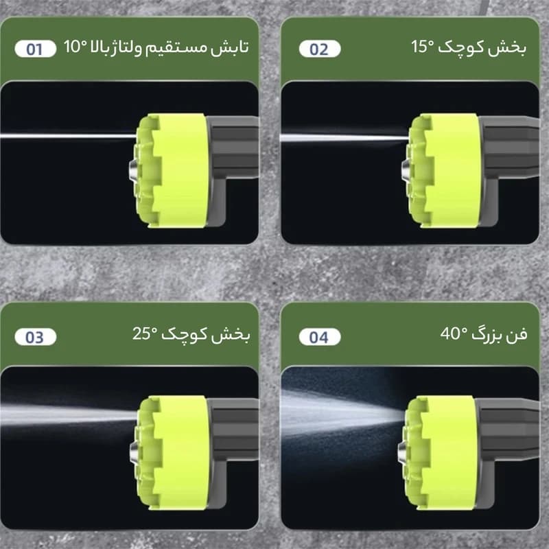 کارواش شارژی MDHL مدل 48v — تصویر ۷