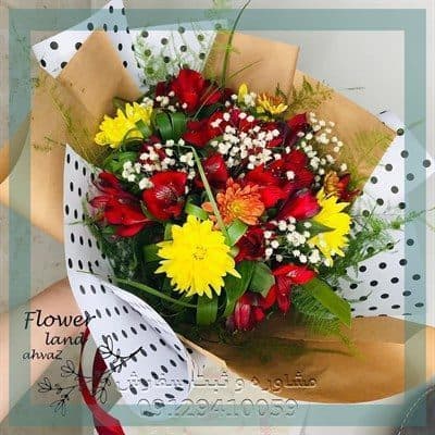 سفارش دسته گل برای سالن عقد رزگلد تهرانپارس