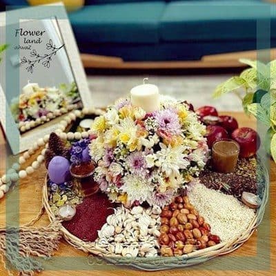 ارسال گل طبیعی برای سالن میلاد در تهران