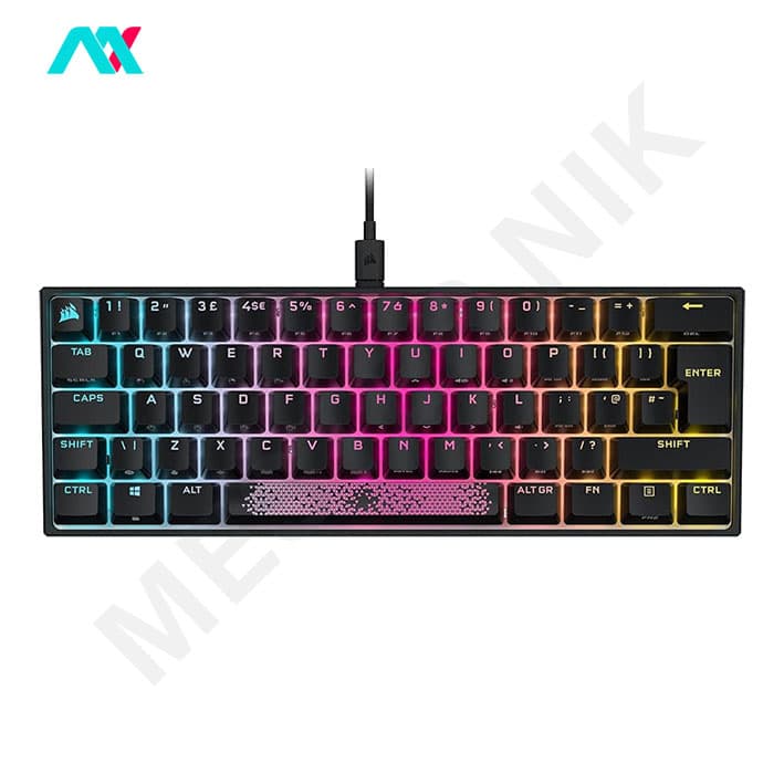 کیبورد سیمی کورسیر مدل K65 RGB MINI