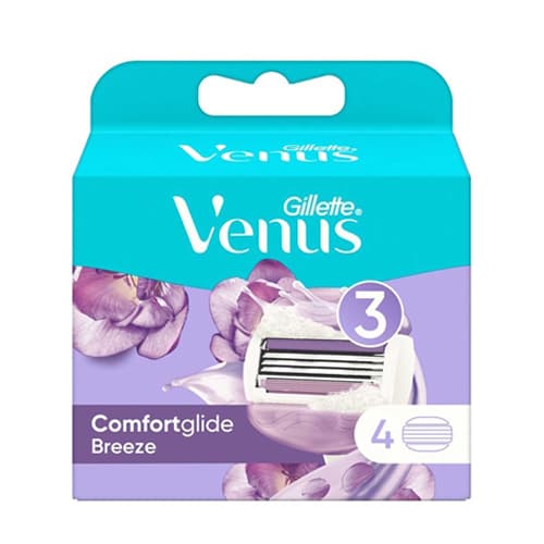یدک ژیلت ونوس کامفورت گلاید بریز 3 تیغ 4 عددی — تصویر ۲