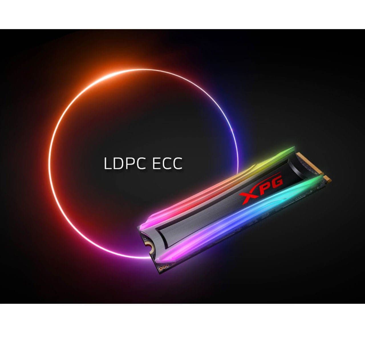 اس اس دی ایکس پی جی SSD XPG S40G 512GB M.2 SPECTRIX 2280 — تصویر ۴