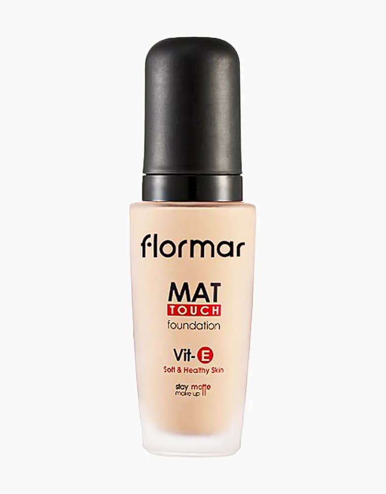 کرم پودر مات تاچ فلورمار Flormar Mat Touch Foundation | حجم 30 میل