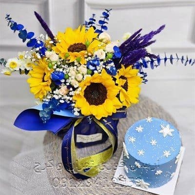 سفارش دسته گل برای آموزشگاه زبان شکوه در تهران