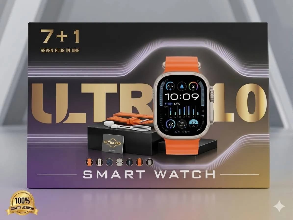 ساعت هوشمند ULTRA 10 مدل 1+7 — تصویر ۲