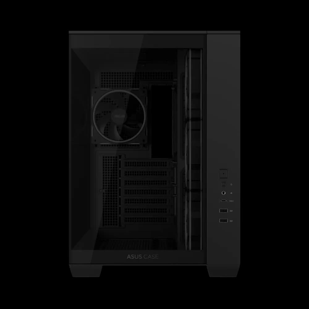 Case Asus A32 Plus TG ARGB Black — تصویر ۳