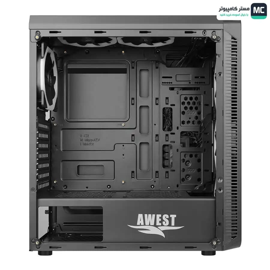 کیس گیمینگ اوست GT-AV05-BG — تصویر ۶