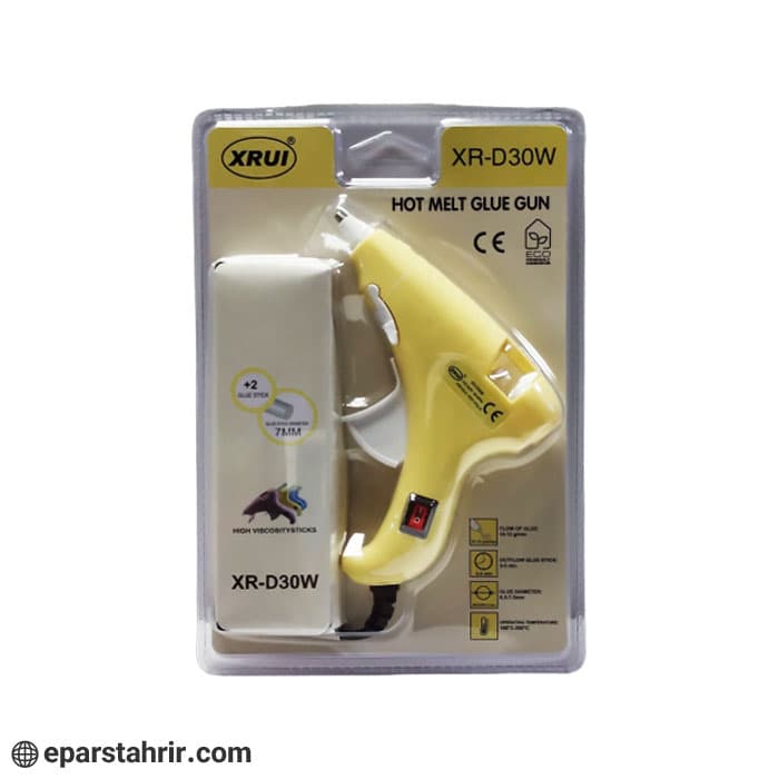 دستگاه حرارتی کوچک دکمه دار پاستلی کد XR-D30W
