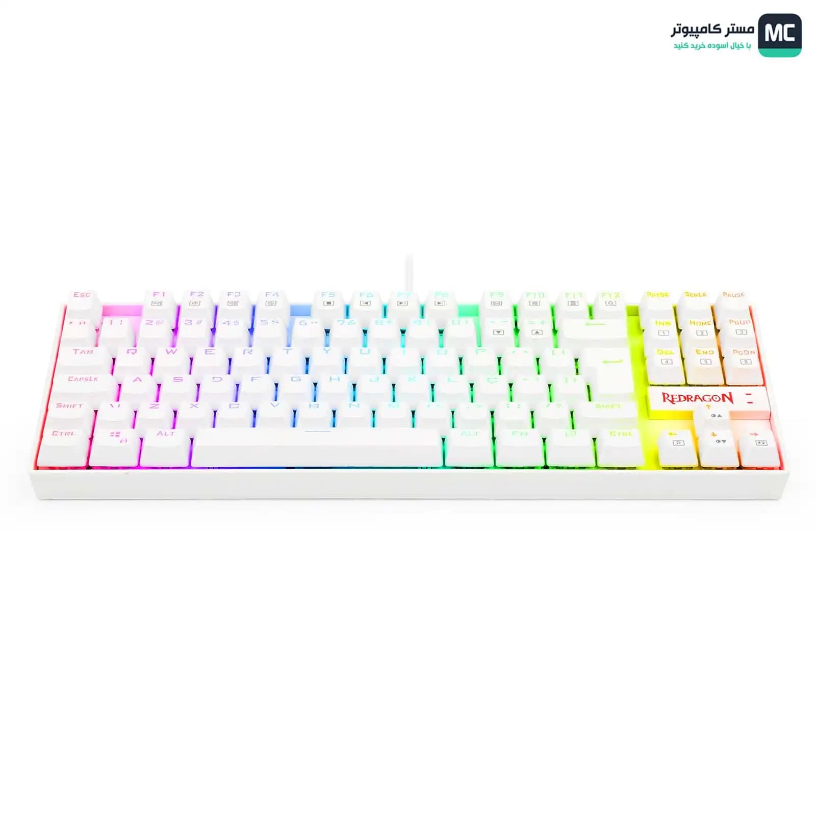 کیبورد ردراگون KUMARA Pro K552P-KBS White — تصویر ۸