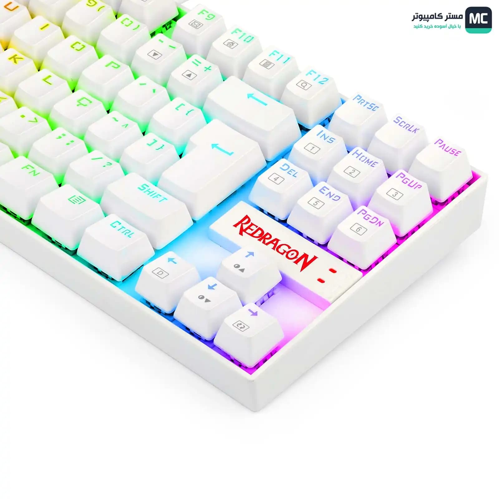 کیبورد ردراگون KUMARA Pro K552P-KBS White — تصویر ۴