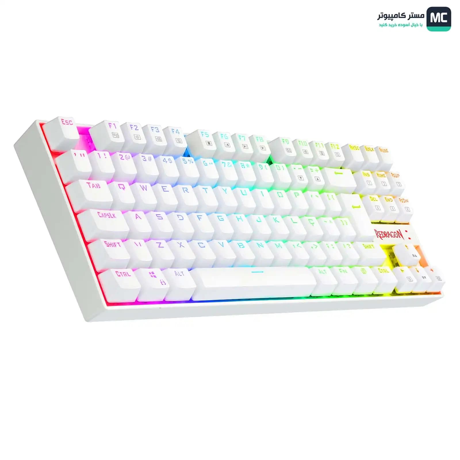 کیبورد ردراگون KUMARA Pro K552P-KBS White — تصویر ۷