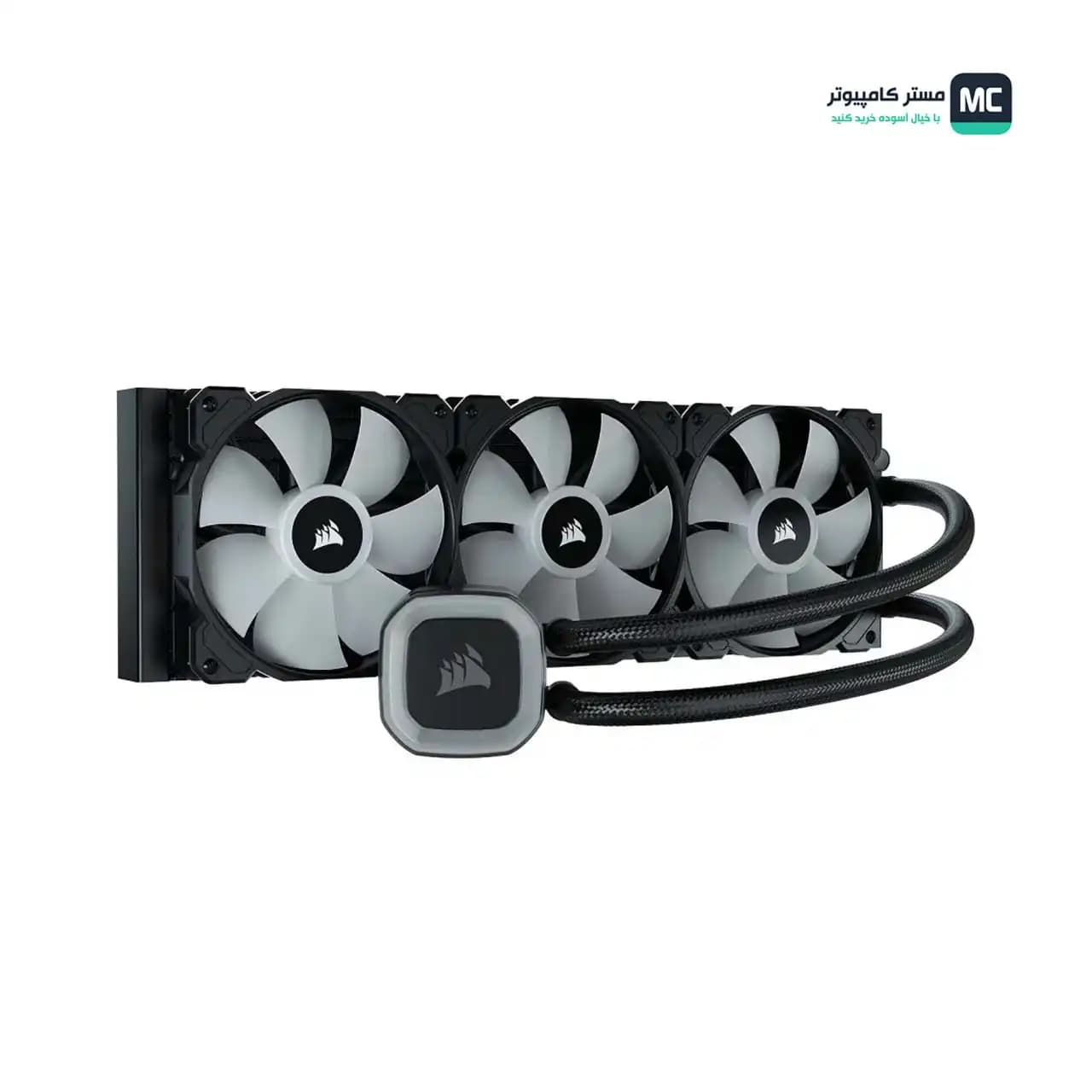 خنک کننده مایع پردازنده کورسیر H150 RGB — تصویر ۵