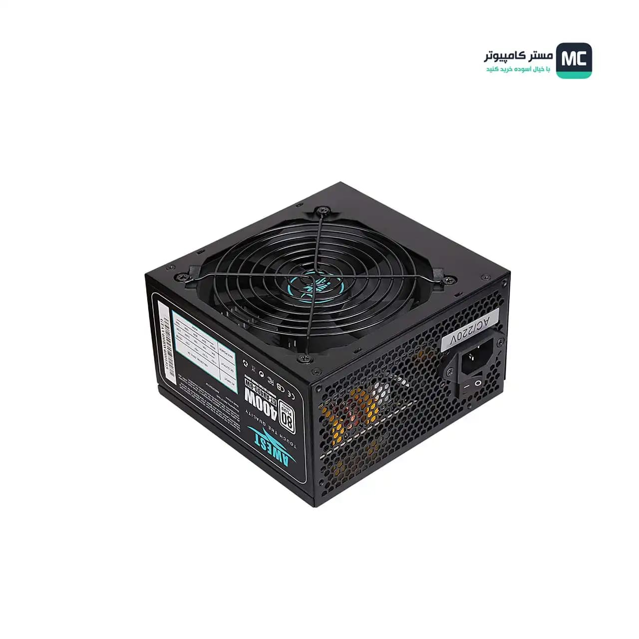 پاور 400 وات اوست GT-AV400-BW