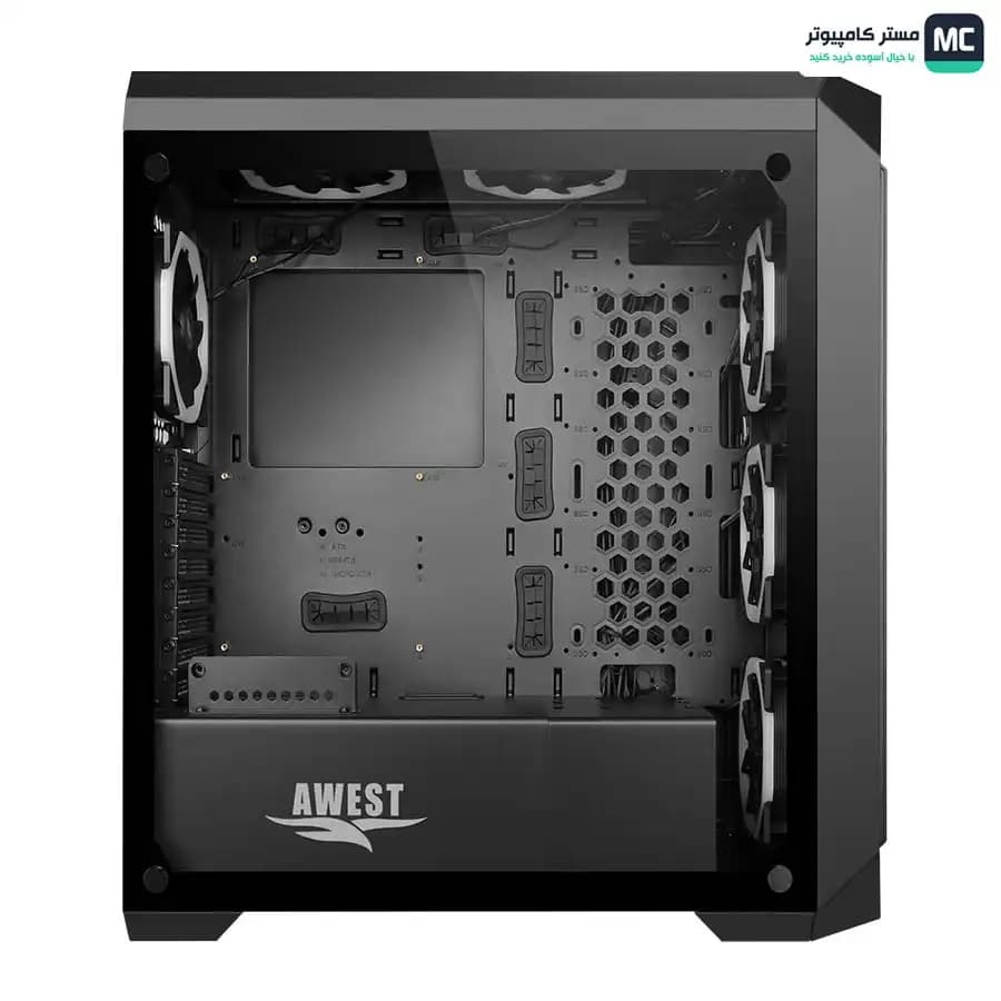 کیس گیمینگ اوست GT-AV09-BG — تصویر ۸