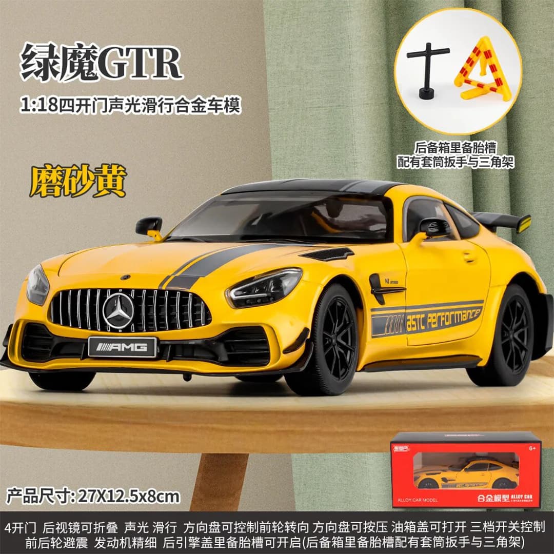 ماشین بازی مدل ercedes-Benz GTR 1:18 — تصویر ۹