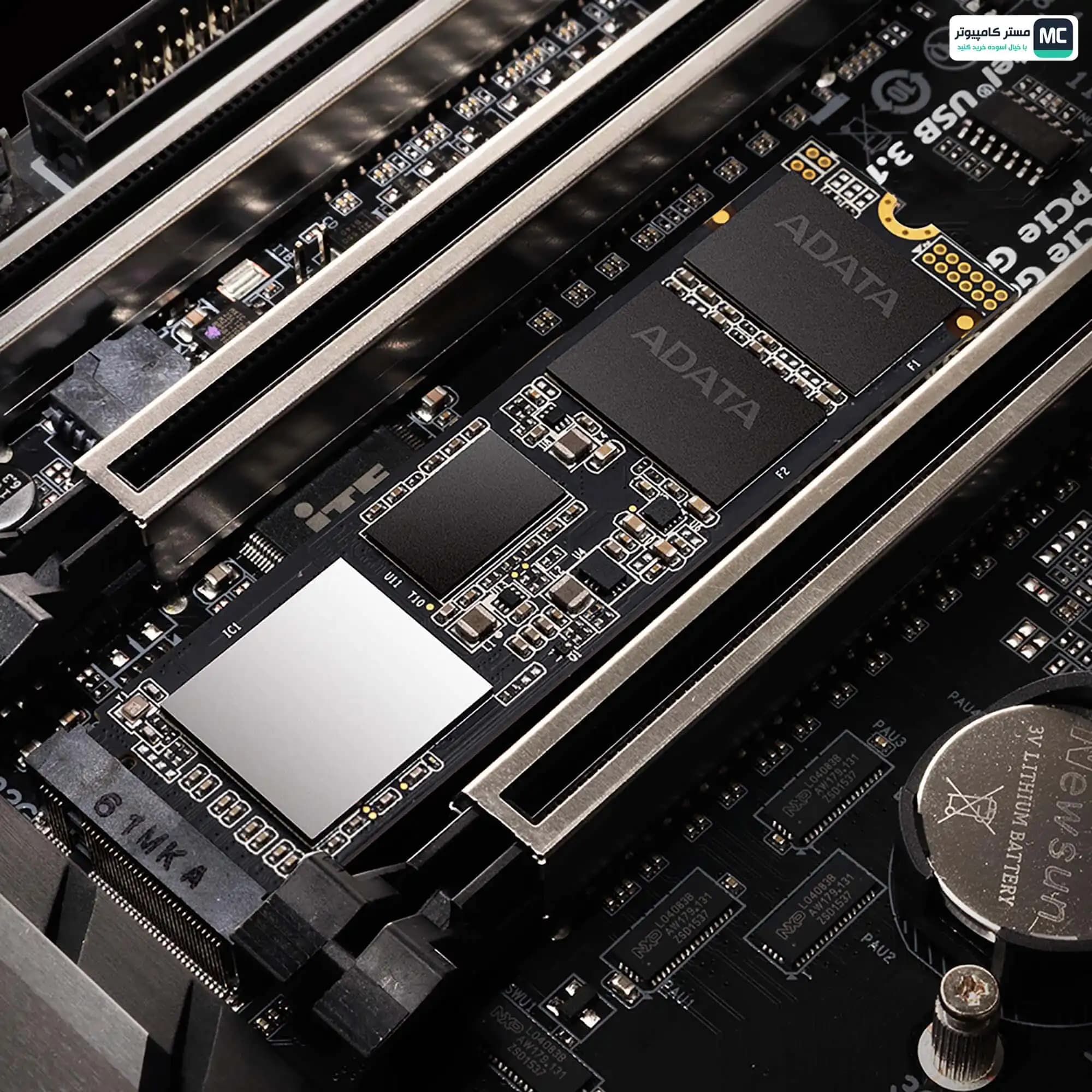 اس اس دی ای دیتا XPG SX8200 Pro M.2 2280 NVMe 512GB — تصویر ۴