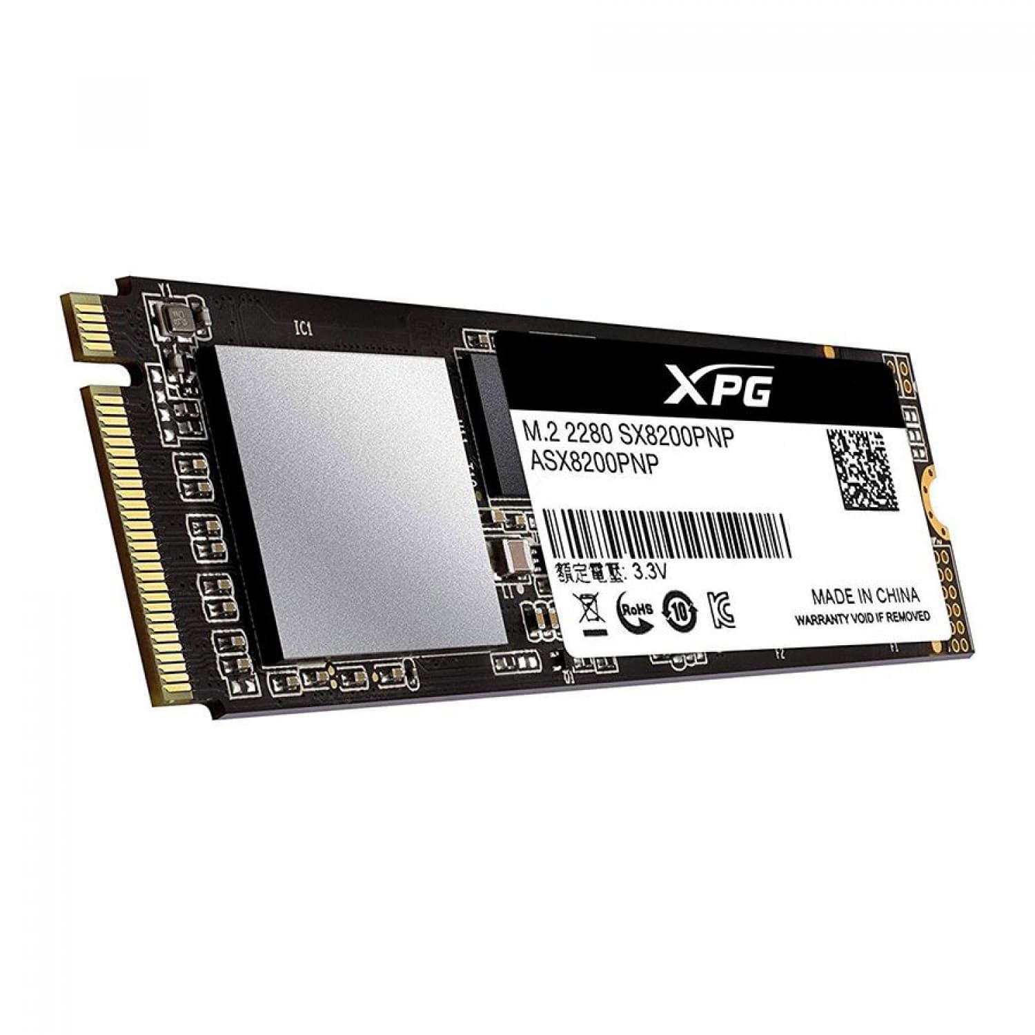 اس اس دی ای دیتا XPG SX8200 Pro M.2 2280 NVMe 512GB — تصویر ۱۰