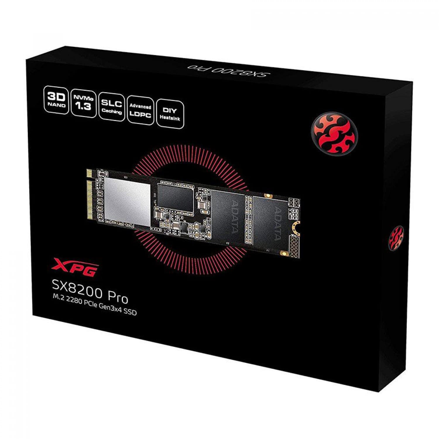 اس اس دی ای دیتا XPG SX8200 Pro M.2 2280 NVMe 512GB — تصویر ۱۲