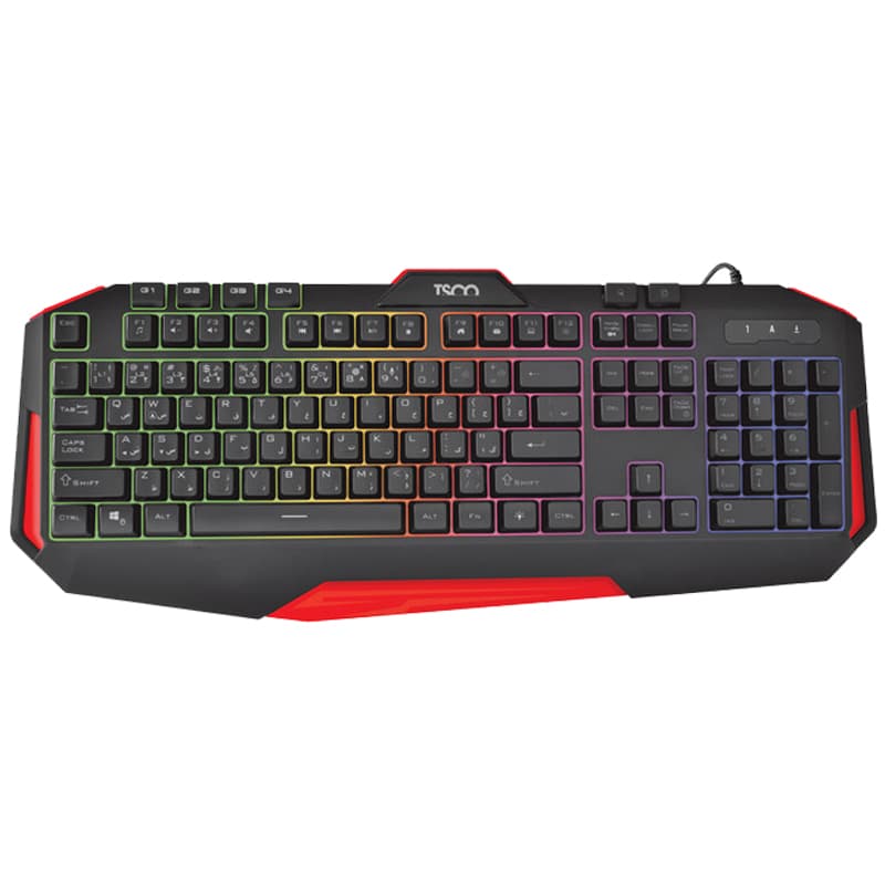 کیبورد مخصوص بازی تسکو مدل TK 8123 GA — تصویر ۵