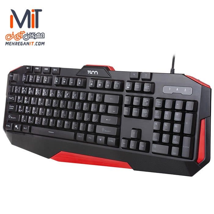 کیبورد مخصوص بازی تسکو مدل TK 8123 GA — تصویر ۳
