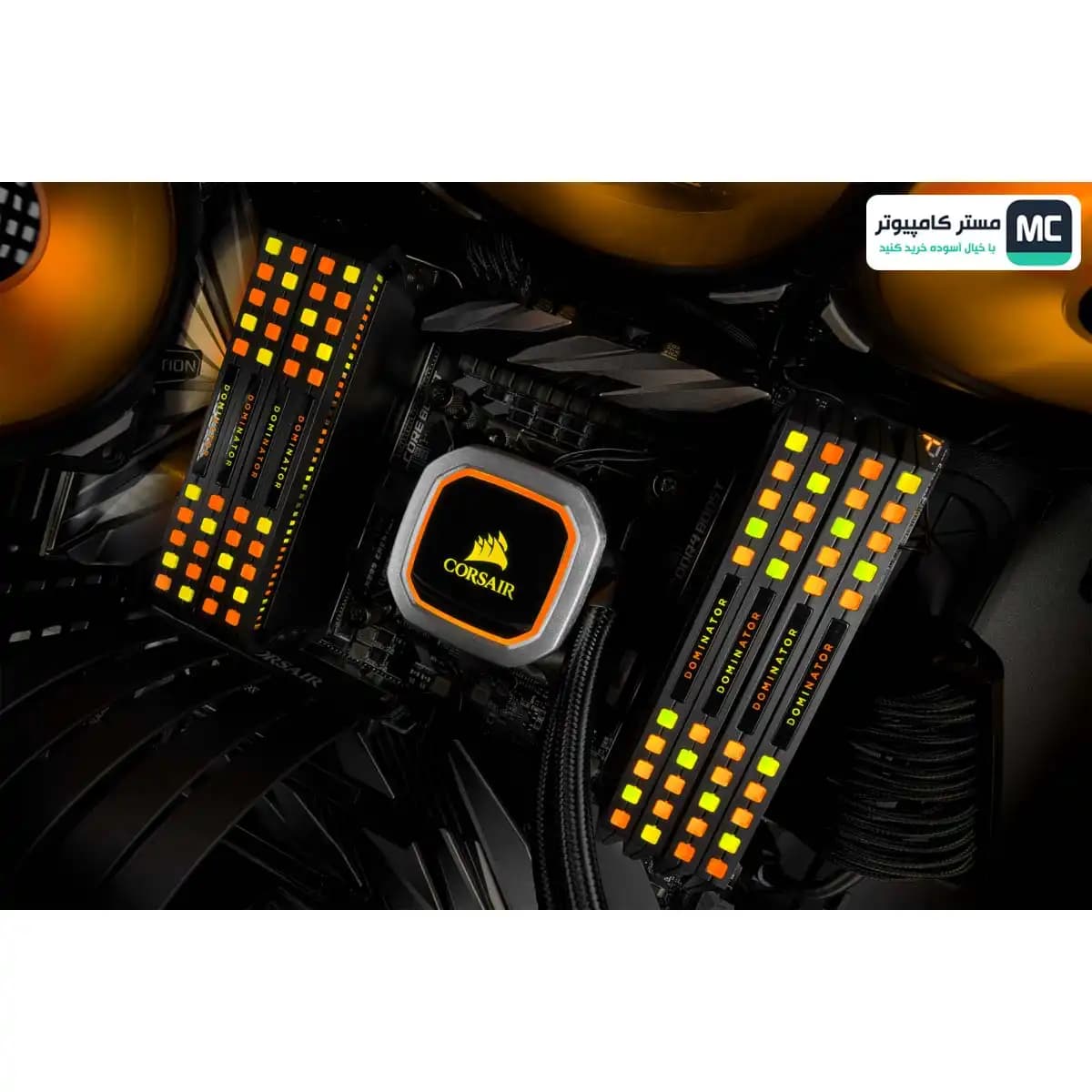 رم کورسیر DOMINATOR PLATINUM RGB 32GB 16GBx2 4000MHz CL19 — تصویر ۶