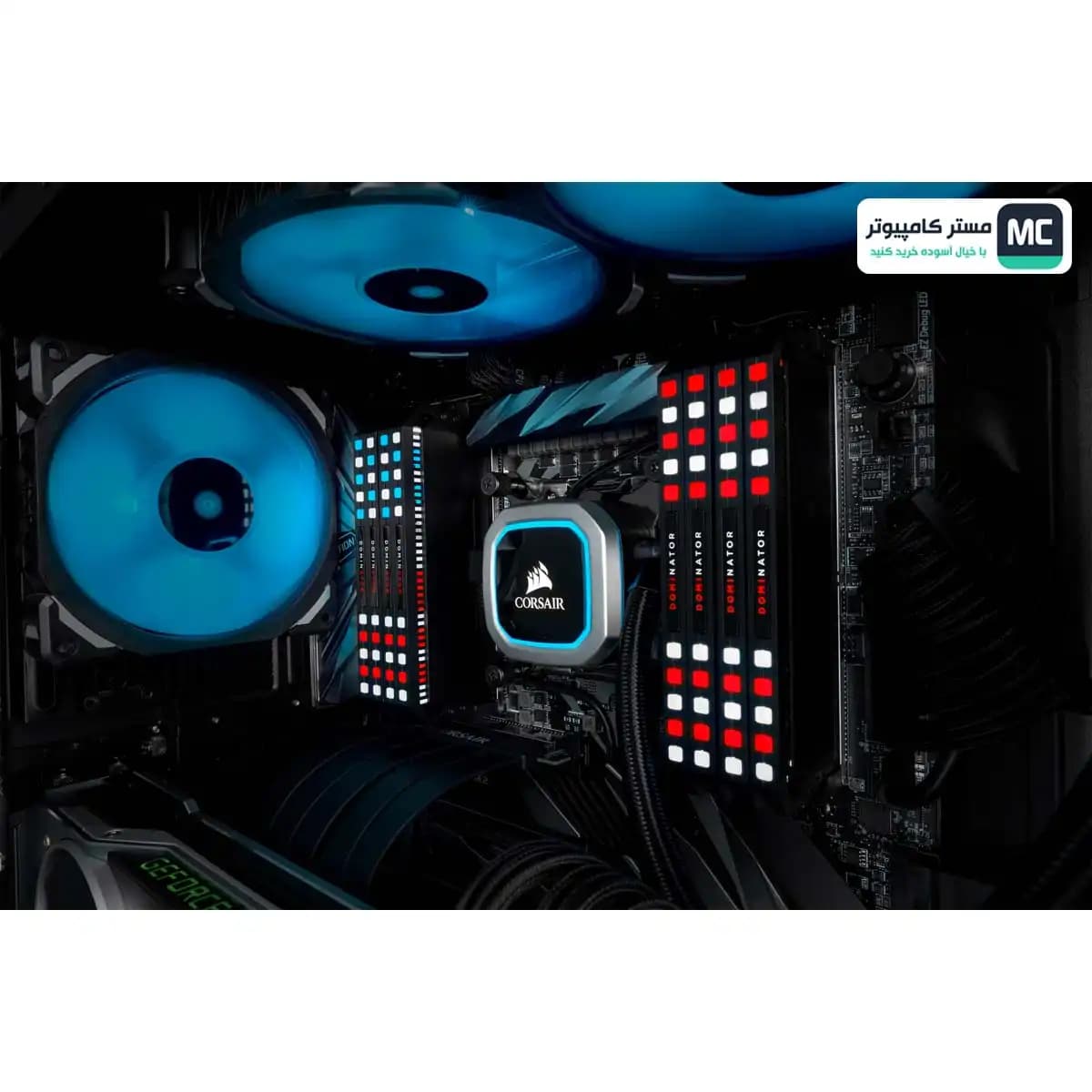 رم کورسیر DOMINATOR PLATINUM RGB 32GB 16GBx2 4000MHz CL19 — تصویر ۷