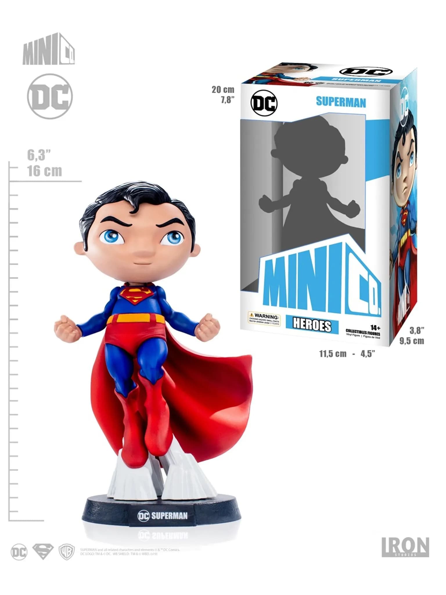 فیگور ایرون استودیو طرح مینیکو MiniCo طرح سوپرمن Superman — تصویر ۳