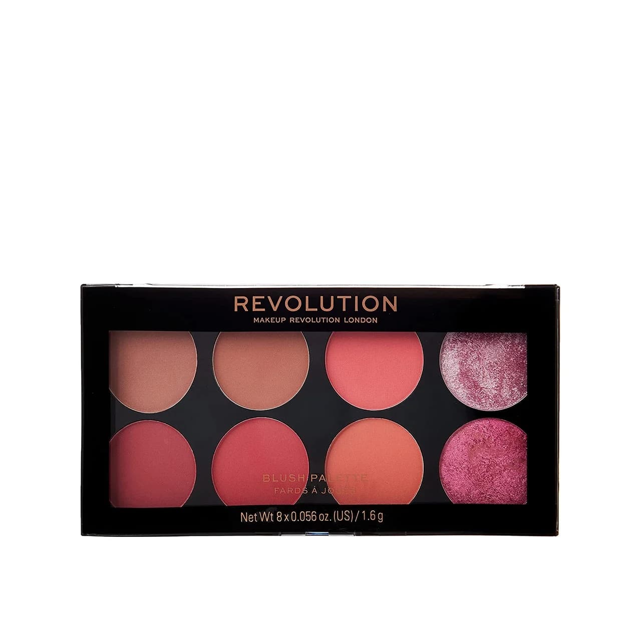 پالت رژ گونه 8تایی رولوشن REVOLUTION مدل BLUSH — تصویر ۲