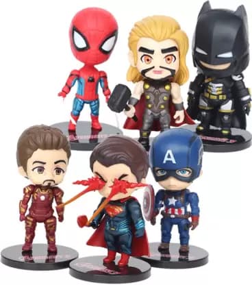 فیگور اونجرز The Avengers مجموعه 6 عددی کد 1055 — تصویر ۵
