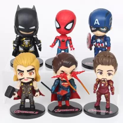 فیگور اونجرز The Avengers مجموعه 6 عددی کد 1055