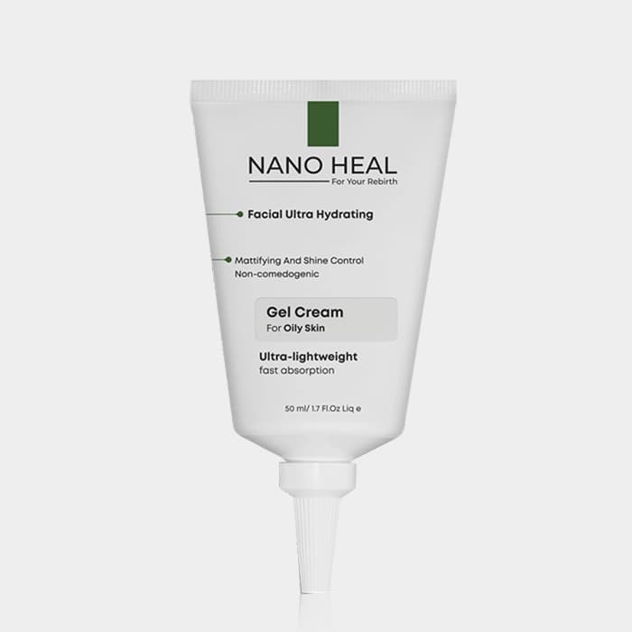 ژل کرم آبرسان پوست چرب نانو هیل Nano Heal Facial Ultra Hydrating Gel Cream For Oily Skin 50ml