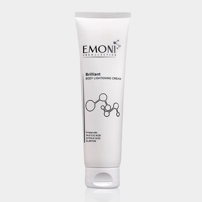 کرم روشن کننده بدن بریلیانت امونی Emoni Brilliant Body Lightening Cream 100ml