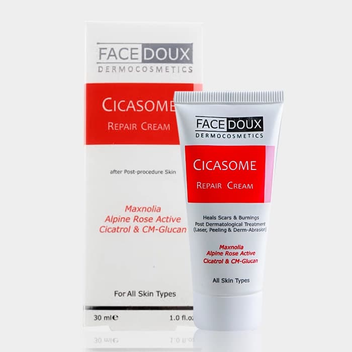 کرم ترمیم کننده سیکازوم فیس دوکس Face Doux Cicasome Repair Cream 30ml — تصویر ۲