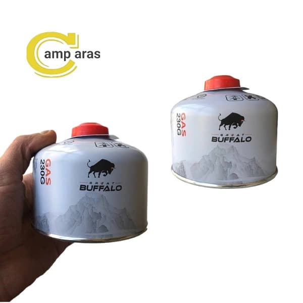 کپسول گاز بوفالو 230 گرمی BUFFALO 230G — تصویر ۳
