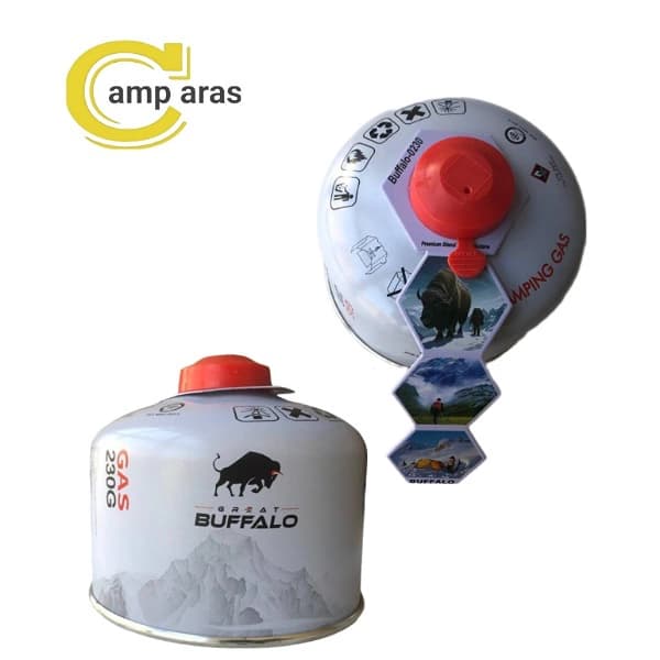 کپسول گاز بوفالو 230 گرمی BUFFALO 230G — تصویر ۴