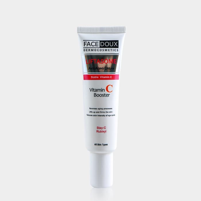 کرم ضد چروک ویتامین سی لیفتازوم فیس دوکس Emoni Liftasome Vitamin C Anti Aging Cream 30ml