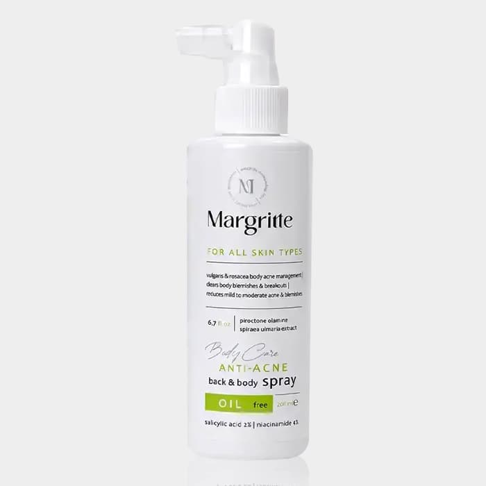 اسپری ضد جوش بدن مارگریت Margritte Anti Acne Back & Body Spray 200ml