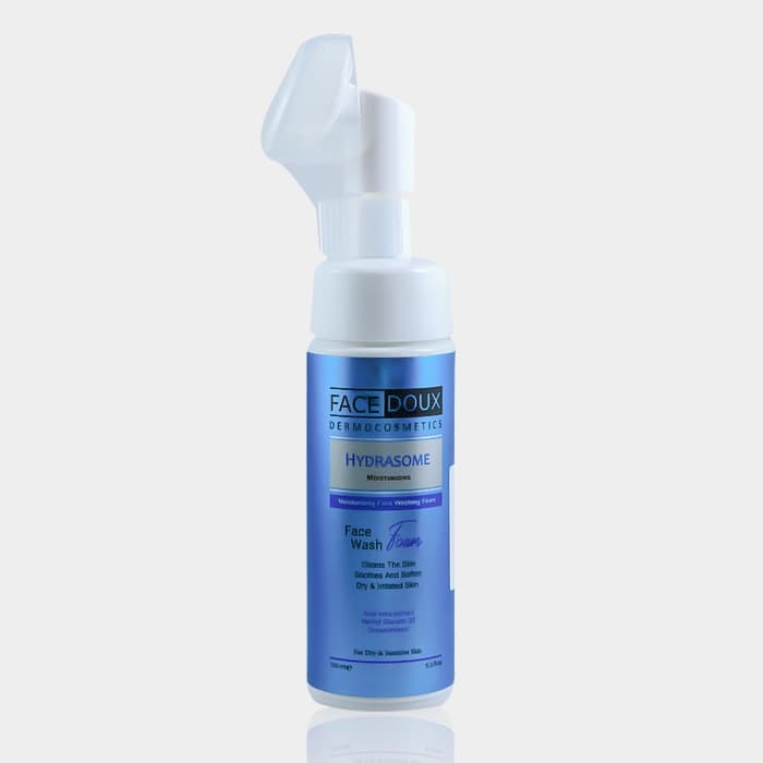فوم شستشو پوست خشک هیدرازوم فیس دوکس Face Doux Hydrasome Moisturizing Face Washing Foam 150ml